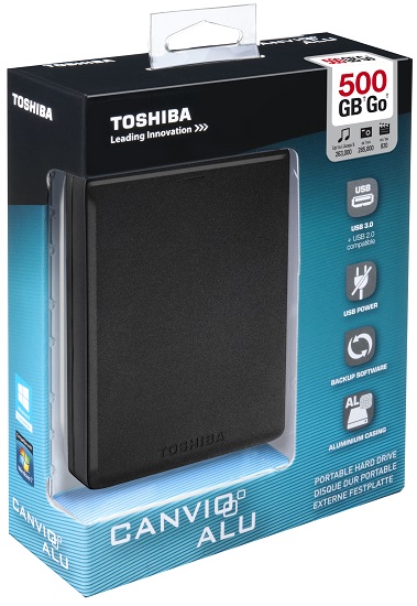Toshiba Canvio Alu